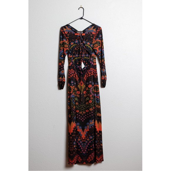 Free People Far Out Cut Out Maxi Dress - Picture 5 of 8